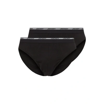 Abbildung von Jockey Modern Classic 2 PACK Slip, Herren, Größe: Small, Black