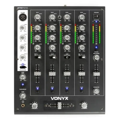 Abbildung von SkyTec STM 7010 Mischpult 4 Kanal DJ mit USB