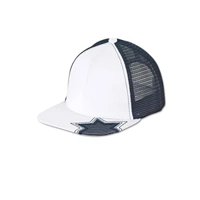Abbildung von Sterntaler Baby Jungen Cap Baseball Stern Cap, Kinder Basecap, Kindermütze aus Baumwolle weiß, 51