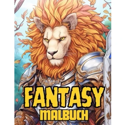 Abbildung von Fantasy Malbuch: Die Furchterregendsten Raubtiere in Kampfmontur ein Malbuch für Erwachsene und Jugendliche mit