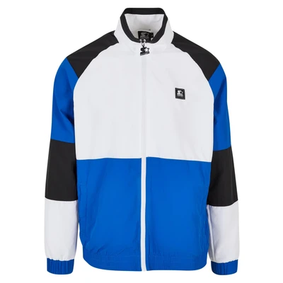 Abbildung von Starter Retro Leichte Jacke, Herren, Größe: Medium, White cobaltblue black