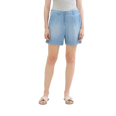 Abbildung von TOM Tailor Jeans Shorts, Damen, Größe: 34, Clean mid stone blue denim