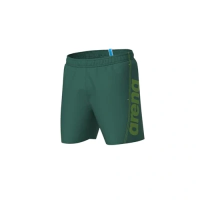 Abbildung von arena Men&#039;s Fundamentals Logo Boxer R Swim Trunks, Mangrove Artic Lime, L