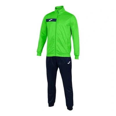Abbildung von Joma Herren Columbus Trainingsanzug, Neongrün, Marineblau, L