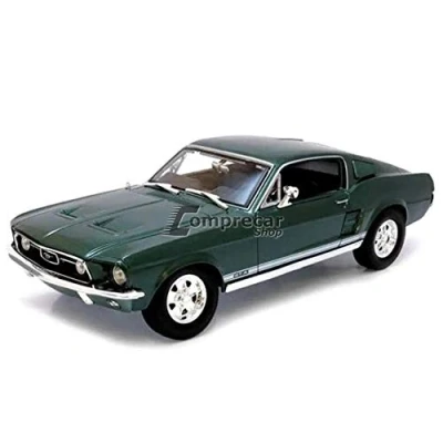 Abbildung von Maisto® Sammlerauto Ford Mustang GTA Fliessheck67, 1:18, grün, Maßstab aus Metallspritzguss