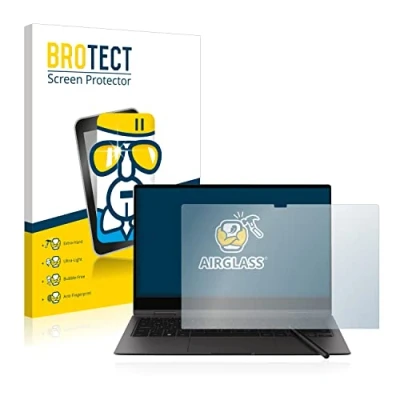 Abbildung von BROTECT Schutzglas für Samsung Galaxy Book2 Pro 360 13.3&quot; Schutzfolie Panzer Folie Glas [Extrem Kratzfest 9H, Anti Fingerprint