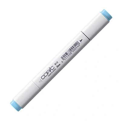 Abbildung von 3 x Copic Marker B12 Ice Blue