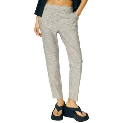 Abbildung von Object Objlisa SLIM AOP NOOS Stoffhose, Damen, Größe: 38, Sandshell