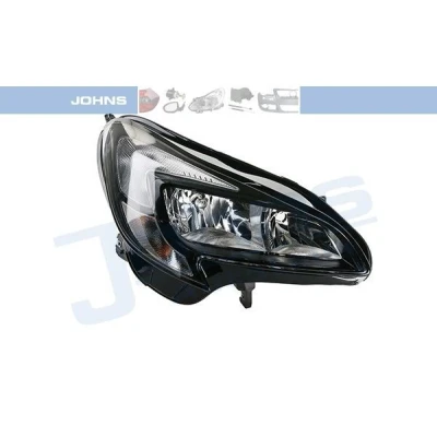 Abbildung von JOHNS 55 58 10 Scheinwerfer rechts H7/H7 mit Tagfahrlicht Stellmotor für LWR OPEL: Corsa E Schrägheck