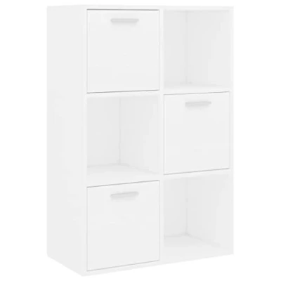 Abbildung von vidaXL Bücherregal Lagerschrank Weiß 60x29,5x90 cm Holzwerkstoff, 1 tlg.