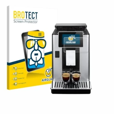 Abbildung von BROTECT Schutzglas für DeLonghi PrimaDonna Soul ECAM612.55.SB Schutzfolie Panzer Folie Glas [Extrem Kratzfest 9H, Anti Fingerprint,
