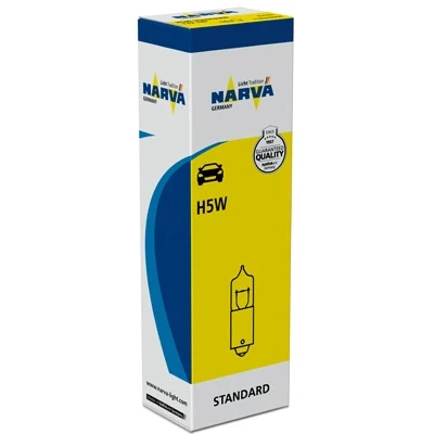 Abbildung von NARVA 178303000 Glühlampe, Innenraumleuchte Miniatur Halogenlampe 12 5 AUDI: 100 C3 Limousine, Avant