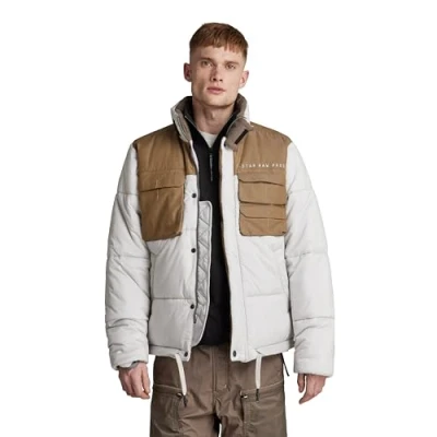 Abbildung von G STAR RAW Herren Unisex Attac Utility Steppjacke, Grau (cool grey D21937 D199 1295), L