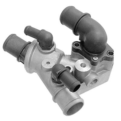 Abbildung von GATES TH15880G1 Kühlwasserthermostat 80 mit Dichtungen Gehäuse FIAT: Punto I Schrägheck