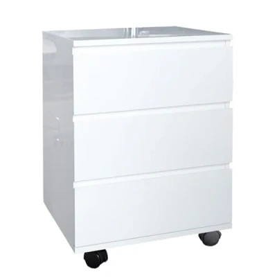 Abbildung von riess ambiente Rollcontainer BIG DEAL 45cm weiß, Hochglanz