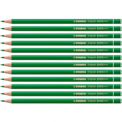 Abbildung von Premium Buntstift STABILO Original 12er Pack zinnobergrün