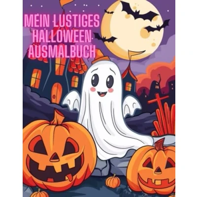 Abbildung von Mein lustiges Halloween Ausmalbuch: Ausmalbuch für Kinder ab 3 Jahren