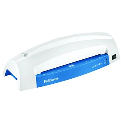 Abbildung von Fellowes 5742801 Laminiergerät für die gelegentliche Nutzung Zuhause oder im Office geeignet 80 und 125 Mikron Laminierfolien bis A4 Format, blau