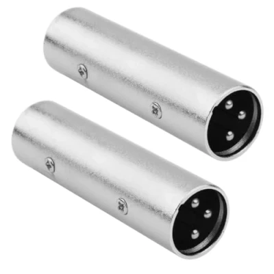 Abbildung von JOMLEY 3 Polig XLR Stecker auf Adapter, Mikrofonkabel Adapter 2 Packungen