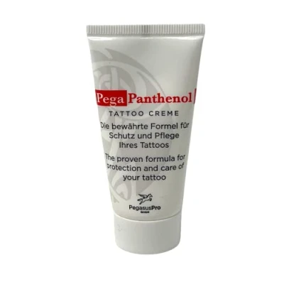 Abbildung von Pega Panthenol Creme 30ml Pegasus INKgrafiX® IG58959 Pflege Aftercare Tattoo Hautpflege Haut Care Salbe Skincare Skin