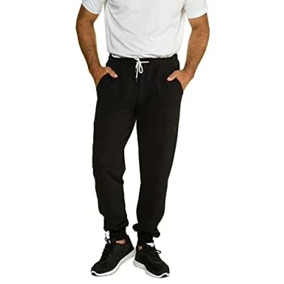 Abbildung von JP 1880 Herren Sweathose, Elastikbund Hose, Schwarz, 7XL EU
