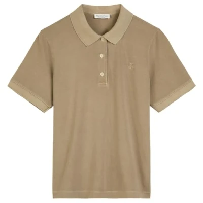 Abbildung von Marc O&#039;Polo Poloshirt, Damen, Größe: Medium, Summer sand