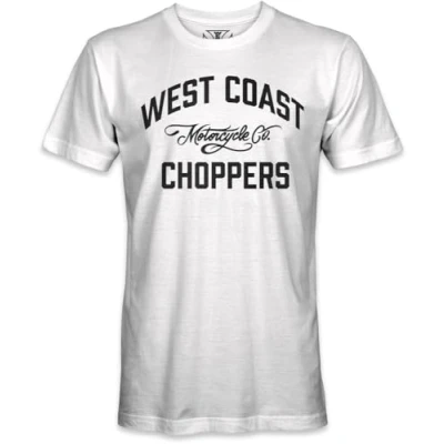 Abbildung von WEST COAST CHOPPERS Herren T Shirt Motorcycle Co. Tee White XXL