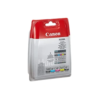 Abbildung von Canon PGI 580 CLI 581 BK C M Y PGBK