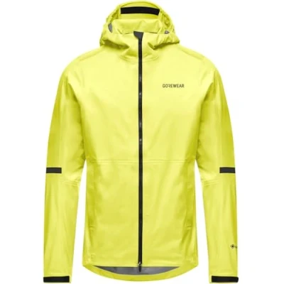 Abbildung von GOREWEAR Lupra Gore Tex Hooded Jacke Mens Herren (Gelb L Größe)