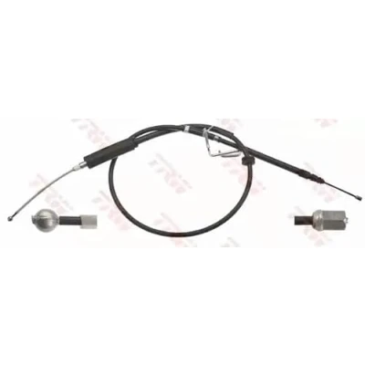 Abbildung von TRW GCH722 Handbremsseil 1578, 1294 Scheibenbremse LAND ROVER: Freelander 2 SUV