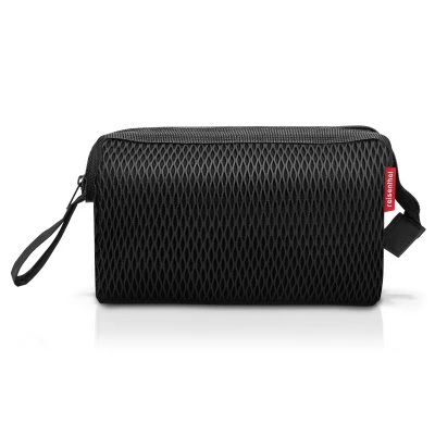 Abbildung von reisenthel travelcosmetic mesh Black Starke robuste und praktische Reisekosmetiktasche, Handschlaufe, wasserabweisendes Material