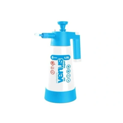 Abbildung von Drucksprüher Sprüher Sprayer Pumpsprüher mit druckablass Ventil Kwazar Venus 360 Viton Dichtung 1,5 L