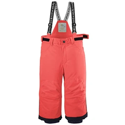 Abbildung von first instinct by killtec Unisex Fisw 7 Mns Pnts Funktionshose Skihose mit Tr gern und Schneefang, Coral Pink, 98 104 EU