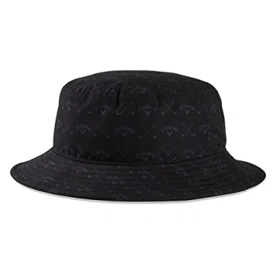 Abbildung von Callaway Golf Unisex Hd Bucket Hat, Schwarz / Holzkohle, S EU