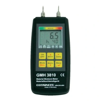 Abbildung von Greisinger GMH 3810 Material Feuchtigkeitsmessgerät, Holz und Baufeuchtemessgerät 4 bis 100 % (112840)