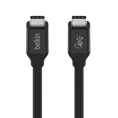 Abbildung von Belkin Connect USB4 Kabel USB Kabel, C, (80 cm), unterstützt Power Delivery und schnelles Laden per „Passthrough“
