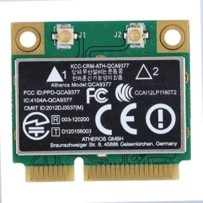 Abbildung von QCA9377 Netzwerk Karte,Wireless WiFi Karte,2,4 GHz/5GHz Dual Band, Übertragungsrate 433 Mbps Karte,Bluetooth 4.2 NGFF Karte für 7/10 Desktop, Laptop,industrielle