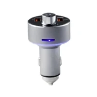 Abbildung von Renkforce RF CAR 100 FM Transmitter Bluetooth® inkl. Freisprechfunktion, mit Kartenslot, Integrierter MP3 Player