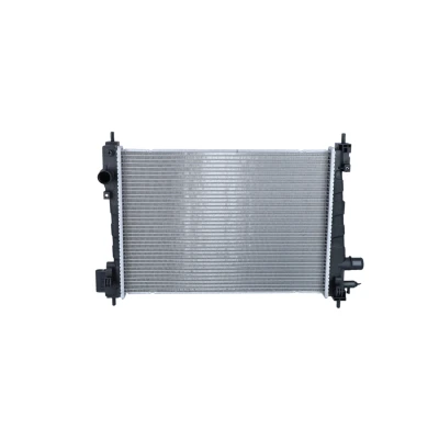 Abbildung von NRF 550121 Kühler, Motorkühlung Aluminium 520 368 16 Kühlrippen gelötet