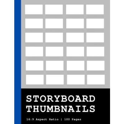 Abbildung von Storyboard Thumbnails: A Notebook to Thumbnail Ideas for Pros, Film Students, Directors and Cinematographers (Storyboarding Sketchbook)