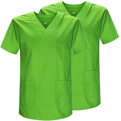 Abbildung von MISEMIYA Packung 2 STK. SANITÄRE CASACA Unisex Uniformen UNIFORM MEDIZINISCHE Ref. 817 * 3XL, Apfelgrün 21