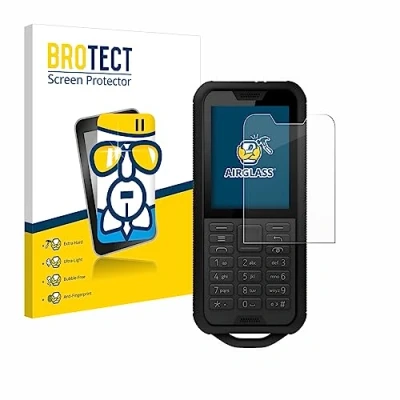 Abbildung von BROTECT Schutzglas für Nokia 800 Tough Schutzfolie Panzer Folie Glas [Extrem Kratzfest 9H, Anti Fingerprint, Ultra Transparent]