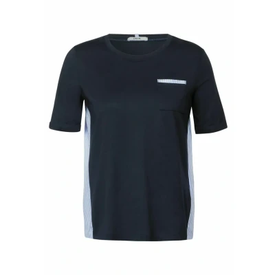 Abbildung von Cecil Tshirt print, Damen, Größe: XL, Blau