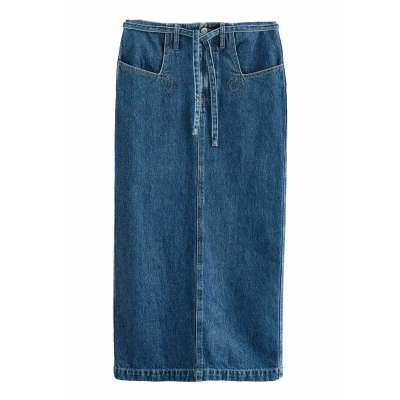 Abbildung von Next Bleistiftrock, Damen, Größe: 32, Mid blue