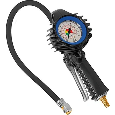 Abbildung von RIEGLER 114543 39.011 Stand. Handreifenfüllmesser MS, Mano Ø 63 mm, ungeeicht, 0 12 bar, 1Stk