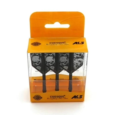 Abbildung von CUESOUL ROST Personalisierte Integrierte Dartpfeile Schäfte und Darts Flights Medium,mehrere Farben Muster,3er Set Schädel Pattern (CSAK 5KL12)