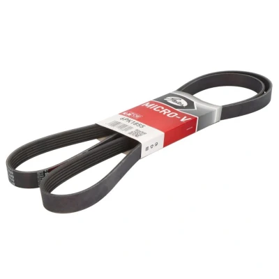 Abbildung von GATES 6PK1855 Keilrippenriemen 1855, 1853 6 Polyester, EPDM (Ethylen Propylen Dien Kautschuk) ALFA ROMEO: Giulia Limousine, Stelvio