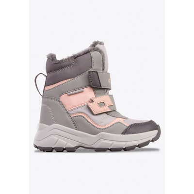 Abbildung von Lotto Klettboot Winterstiefel, Winterboots, Winterschuhe, wasserdicht und gefüttert