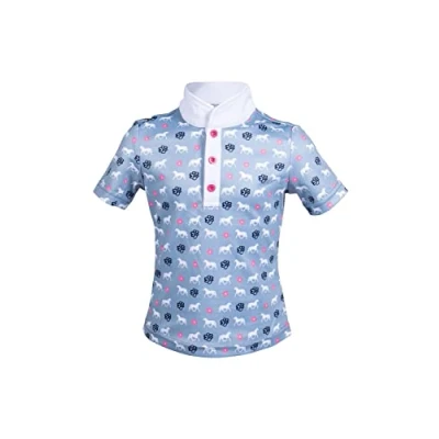Abbildung von HKM Bria Poloshirt Rauchblau 134/140