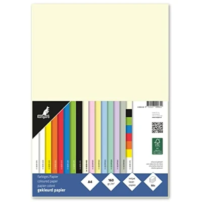 Abbildung von Papier Kangaro, Beige